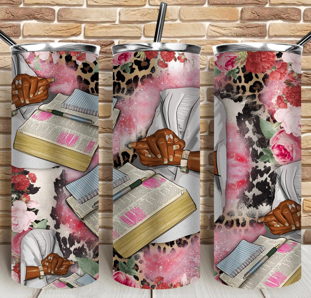 A Woman that love God tumbler keep your beverage, hot or cold 