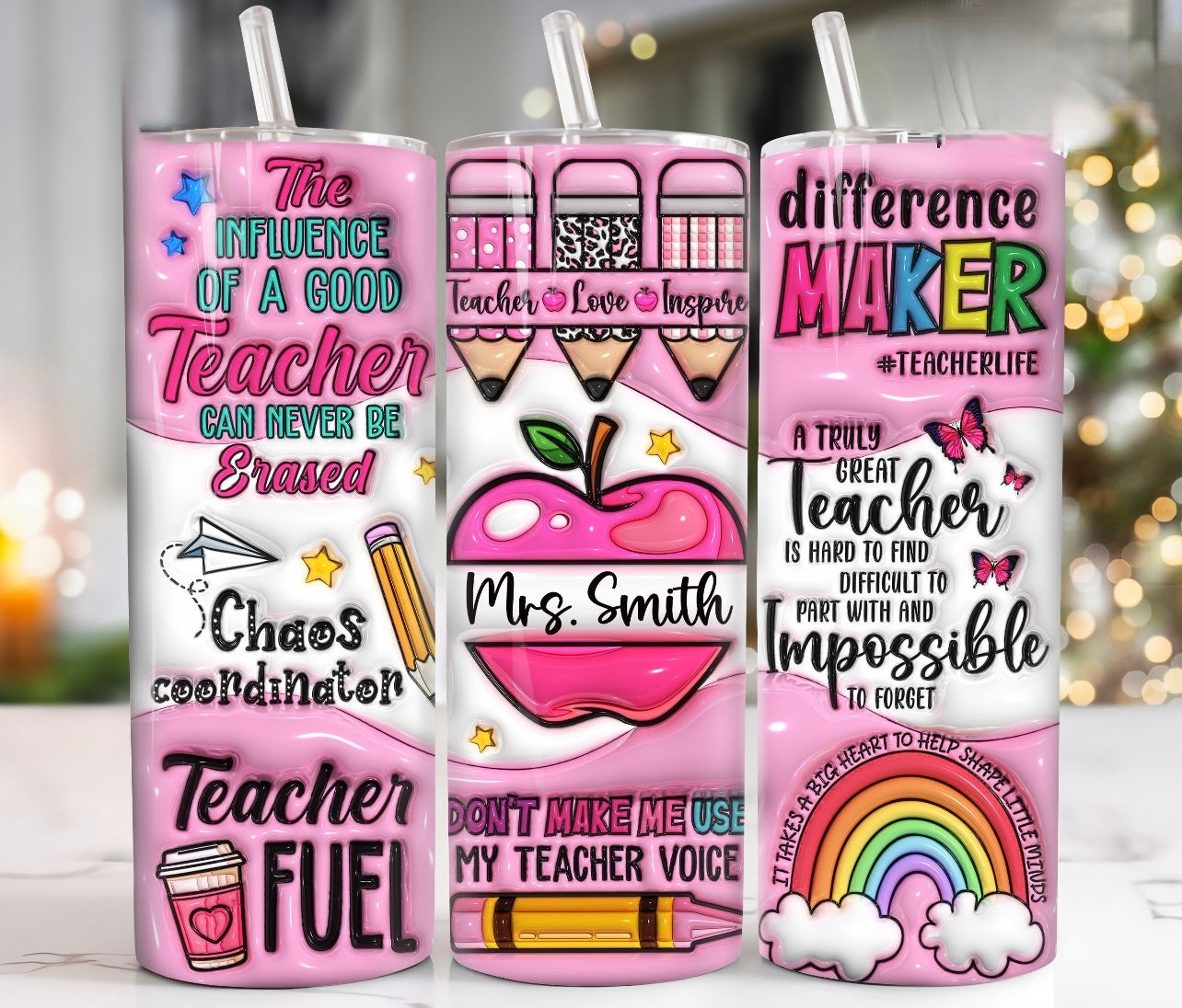 Back to school tumbler 