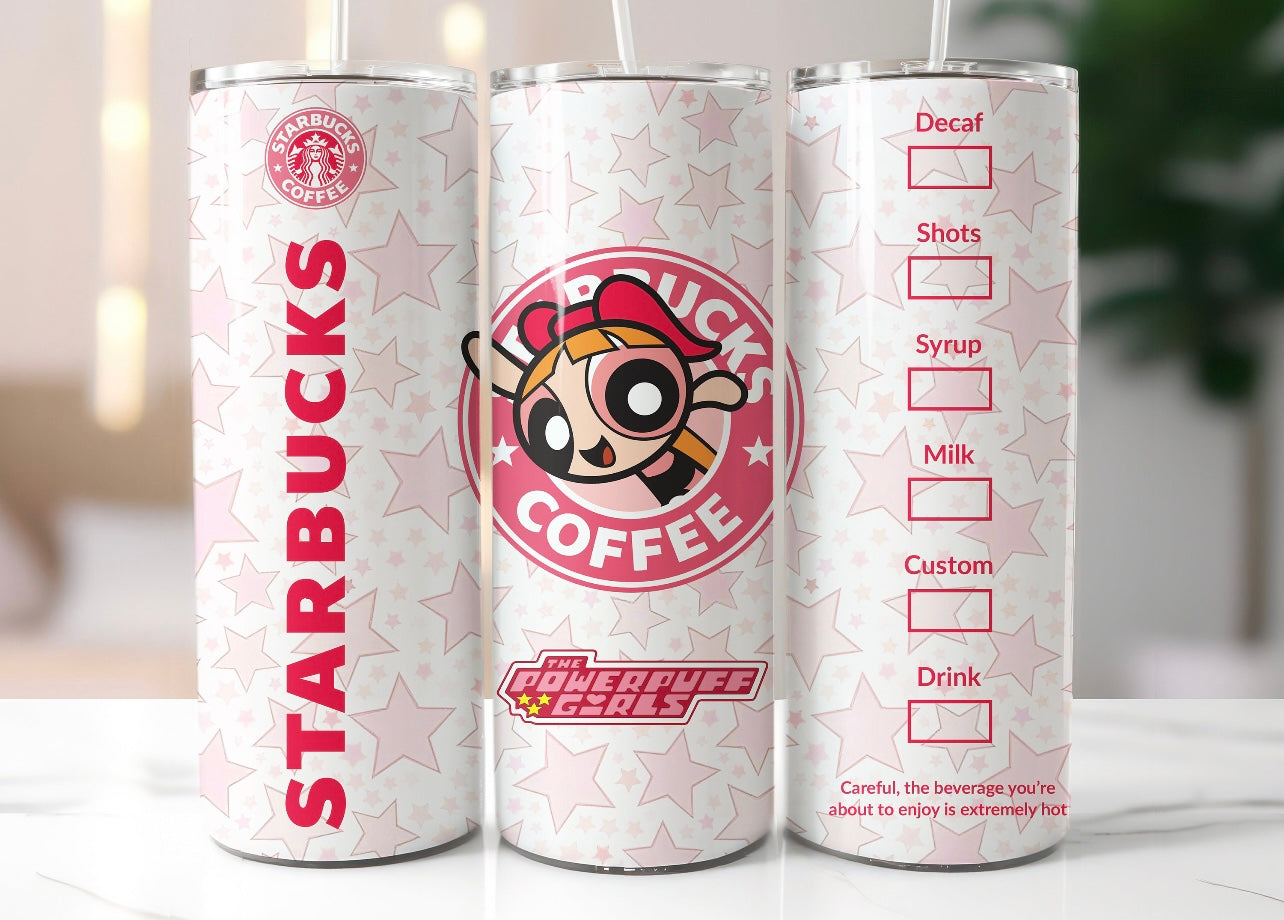 power puff girls tumbler