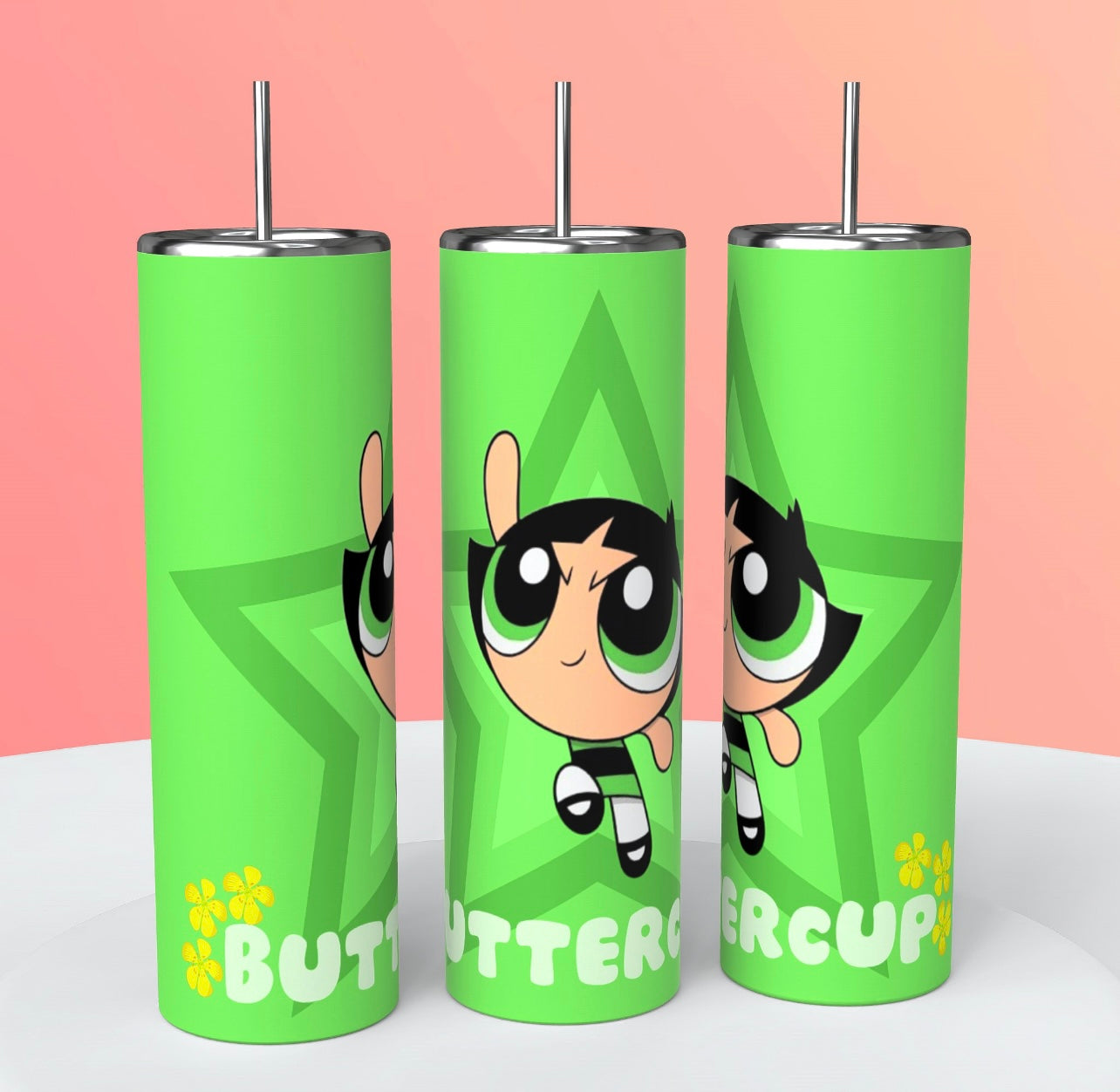 power puff girls tumbler