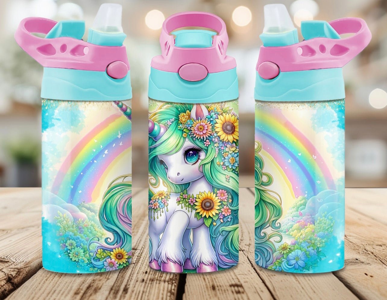 Unicorn sippy cup Tumblr toddler kids