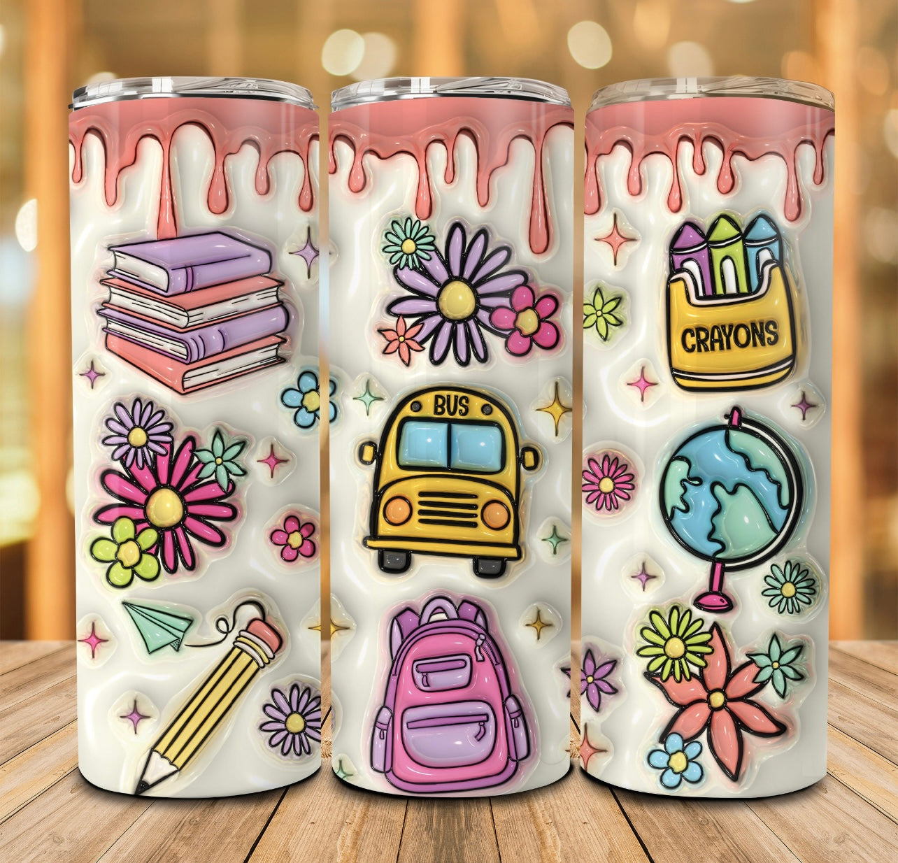 Back to school tumbler ￼