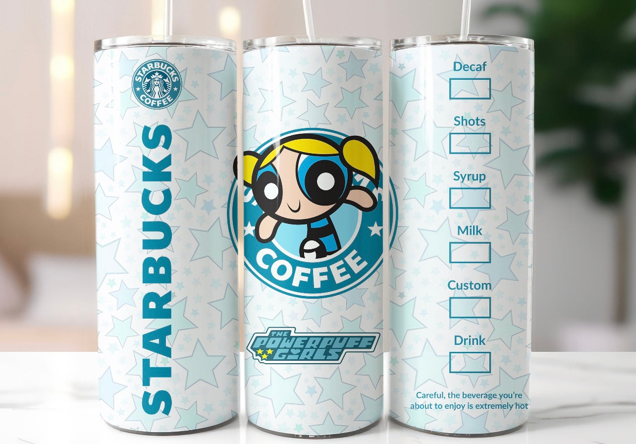 power puff girls tumbler